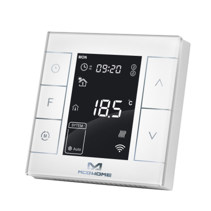 MCO Home - Thermostat für Wasserheizungen (mit Feuchtigkeitssensor) Version 2