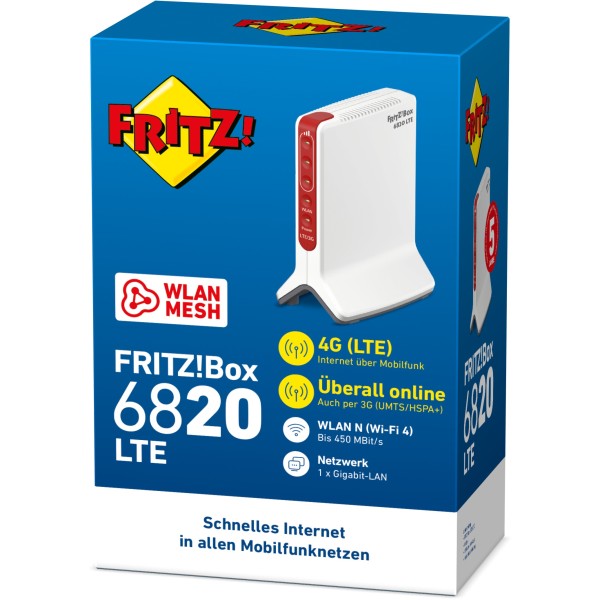 AVM-fritz!box-6820-lte---wireless-router---wwan---802.11b/g/n---desktop
