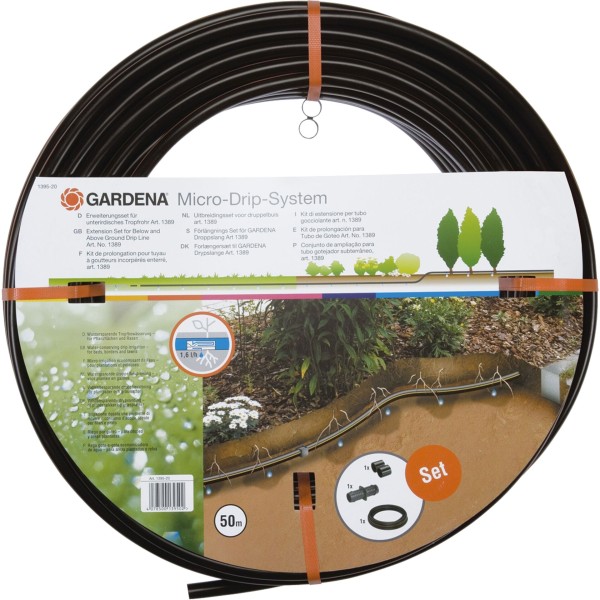 Gardena Micro-Drip-System 13,7 mm, 1,6 l/h, 50 m, Erw.
