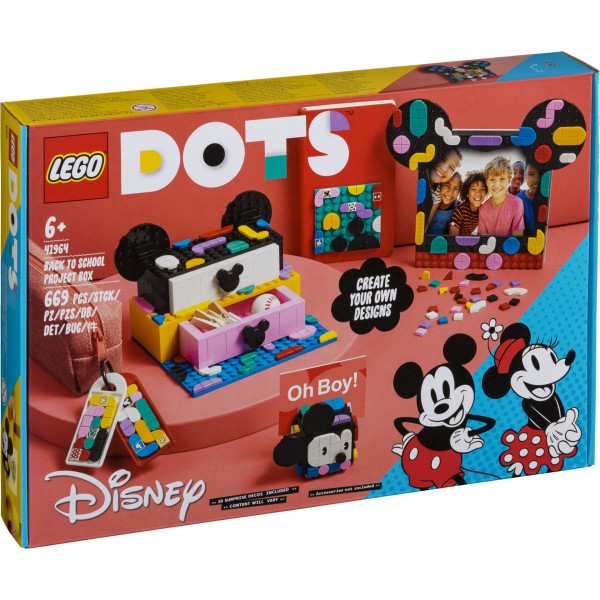 LEGO DOTS 41964 Micky & Minnie Kreativbox