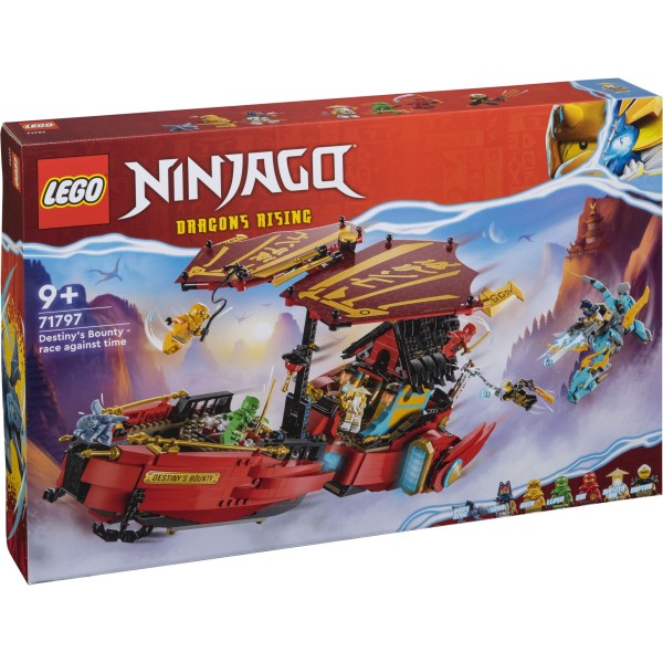 LEGO Ninjago 71797 Ninja- Flugsegler im Wettlauf der Zeit