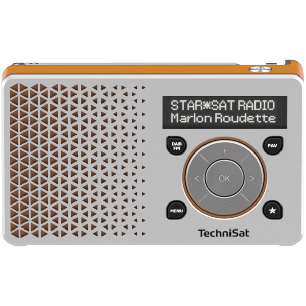 TechniSat digitradio 1 silber/orange