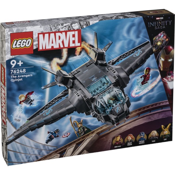 LEGO Super Hero Marvel 76248 Der Quinjet der Avengers