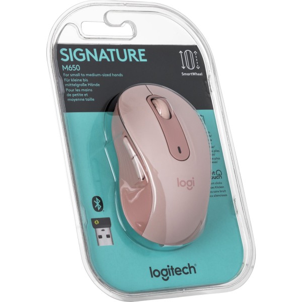 Logitech Signature M650 M rosa
