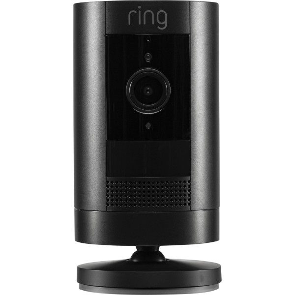 Ring Stick Up Cam Plug-In black Überwachungs-Netzwerkkamera