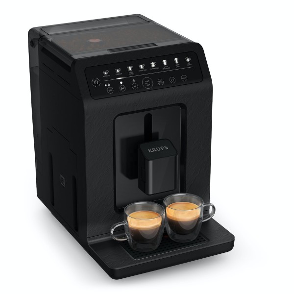 KRUPS Kaffeevollautomat One-Touch Cappuccino ECOdesign EA897B, schwarz