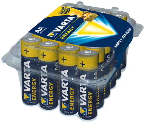 1x24 Varta Energy Mignon Batterien AA LR 06 Aktionsbox