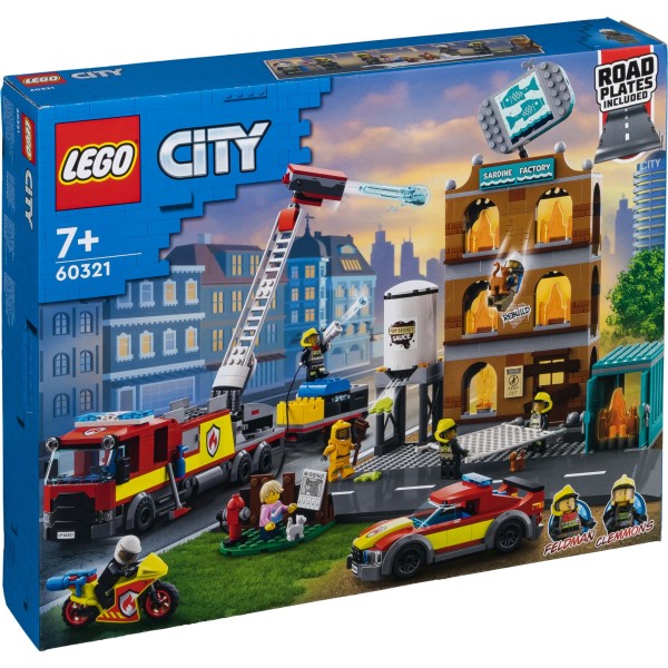 LEGO City 60321 Feuerwehreinsatz mit Löschtruppe