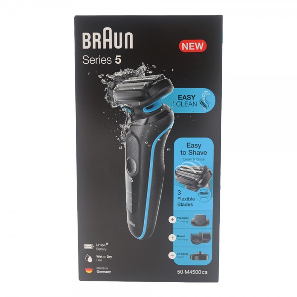 Braun Series 5 - 50-M4500cs Akku-Rasierer inkl. Barttrimmer