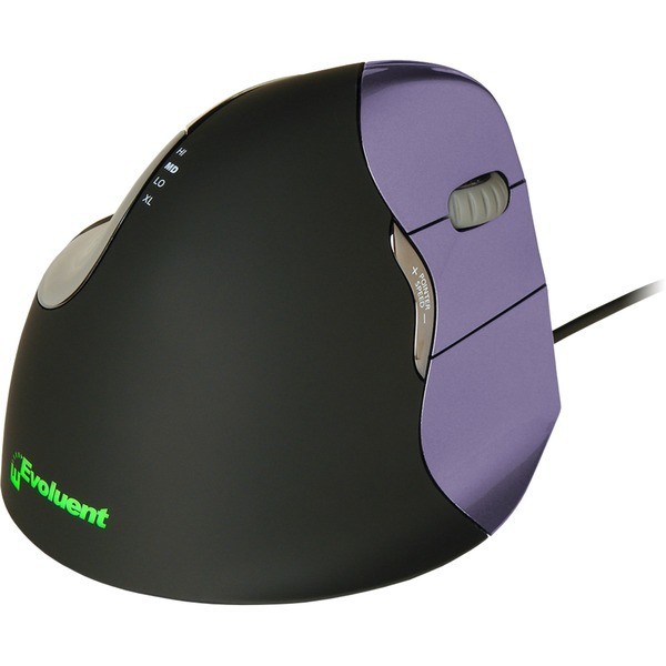 Evoluent-vertical-mouse-4-right-hand/6-buttons/wired