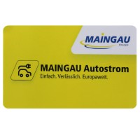 MAINGAU Autostrom Ladekarte gelb
