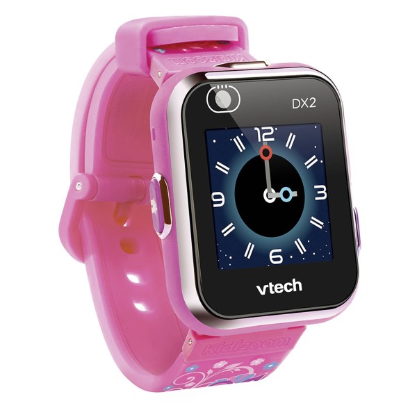 VTech Kidizoom Smart Watch DX2 pink version with flowers