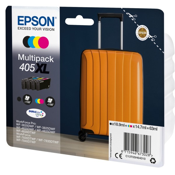 Epson-DURABrite-Ultra-Multipack-(4-Farben)-405-XL-T-05H6