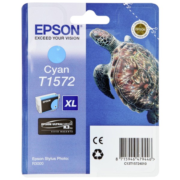 Epson Tintenpatrone cyan T 157 T 1572