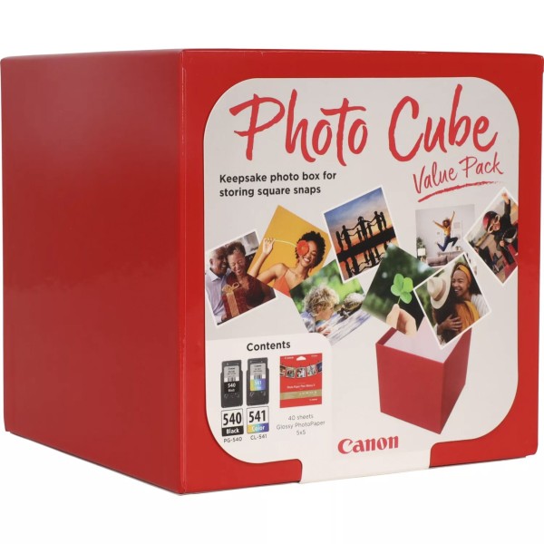 Canon PG-540 / CL-541 Photo Cube Value Pack PP-201 13x13 cm 40 Bl