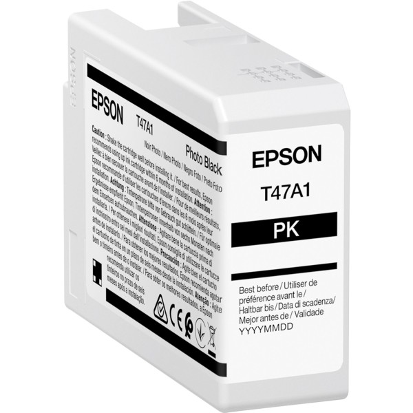 Epson Tintenpatrone photo black T 47A1 50 ml Ultrachrome Pro 10