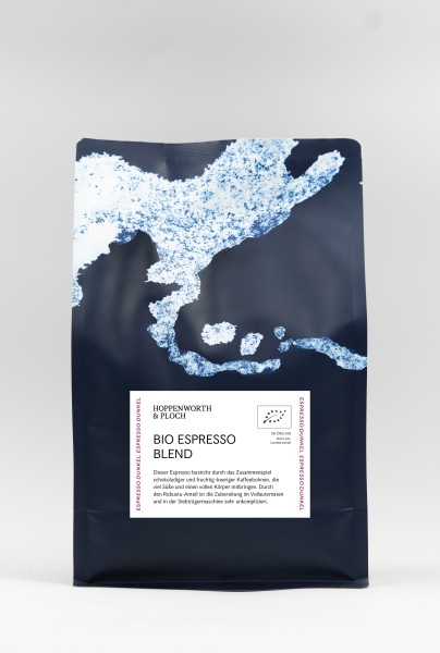 Hoppenworth & Ploch Bio Espresso Blend ganze Bohne 1000g