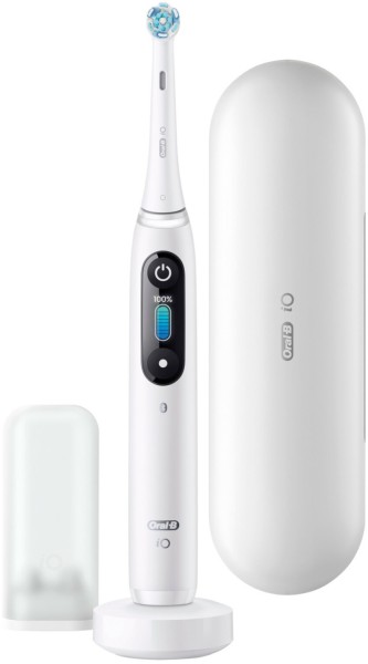 Oral-B iO Series 8N White Alabaster Elektrische Zahnbürste