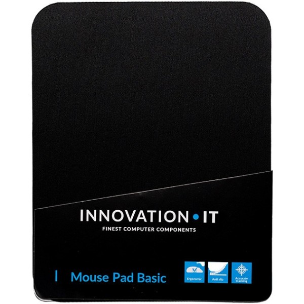 Innovation-IT-mauspad-basic-250x200mm-black