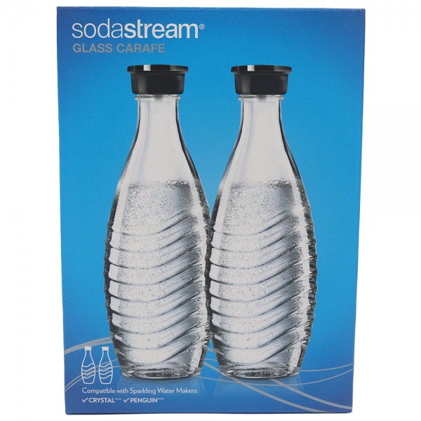 SodaStream Glaskaraffe Penguin 0,6 L Duopack