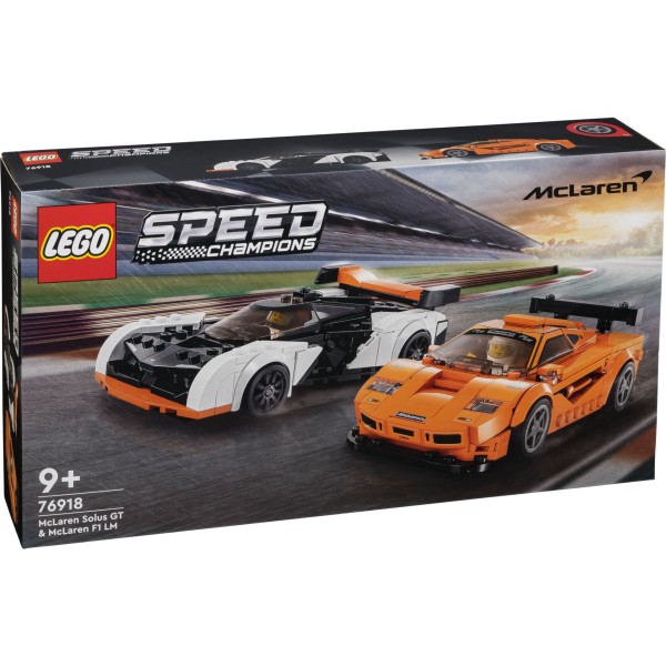 LEGO Speed Champions 76918 McLaren Solus GT & F1 LM