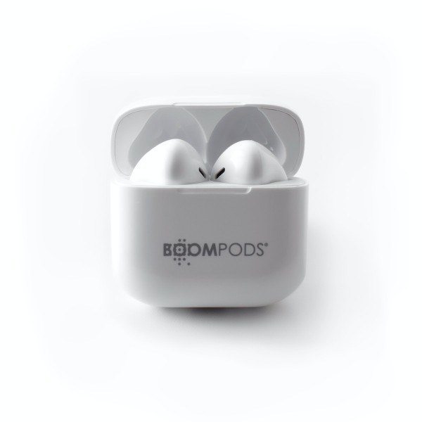Boompods Bluetooth Kopfhörer Compact Buds, weiß