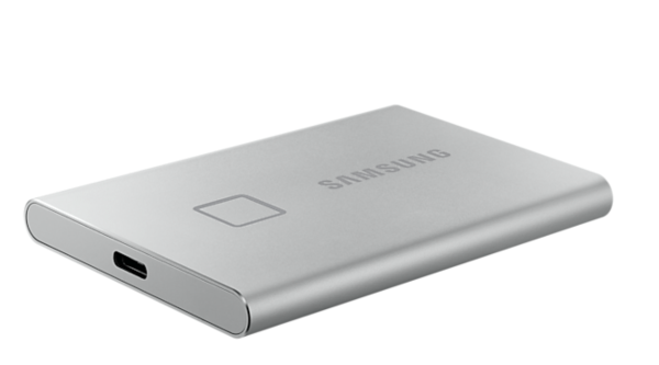 Samsung Portable SSD T7 Touch 500GB silber