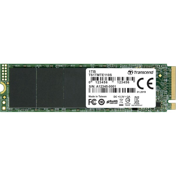 HDSSD 1TB PCIe 30 x 4 NVMe M2 2280 Intern FESTPLATTE