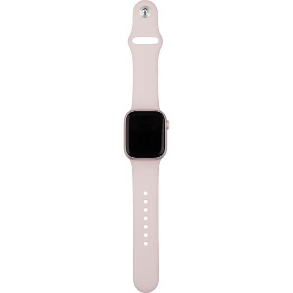 Apple Watch 9 GPS 41mm Rosé Alu Hellrosa Sportarmb ML