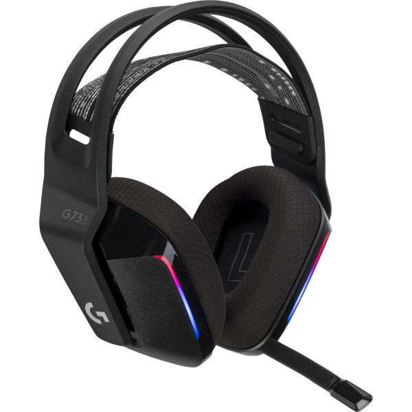 Logitech Gaming Headset Lightspeed G733 Black
