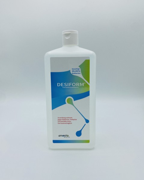 Desiform Handdesinfektionsmittel 1000 ml Eurospenderflasche